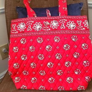 Vera Bradley Medium Shoulder Tote Pre-owned
